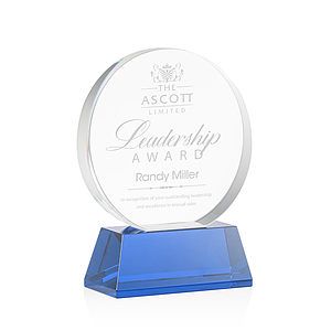 Glenwood Award on Base - Blue