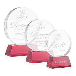 Glenwood Award on Base - Red
