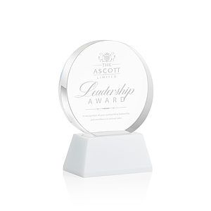 Glenwood Award on Base - White
