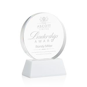 Glenwood Award on Base - White