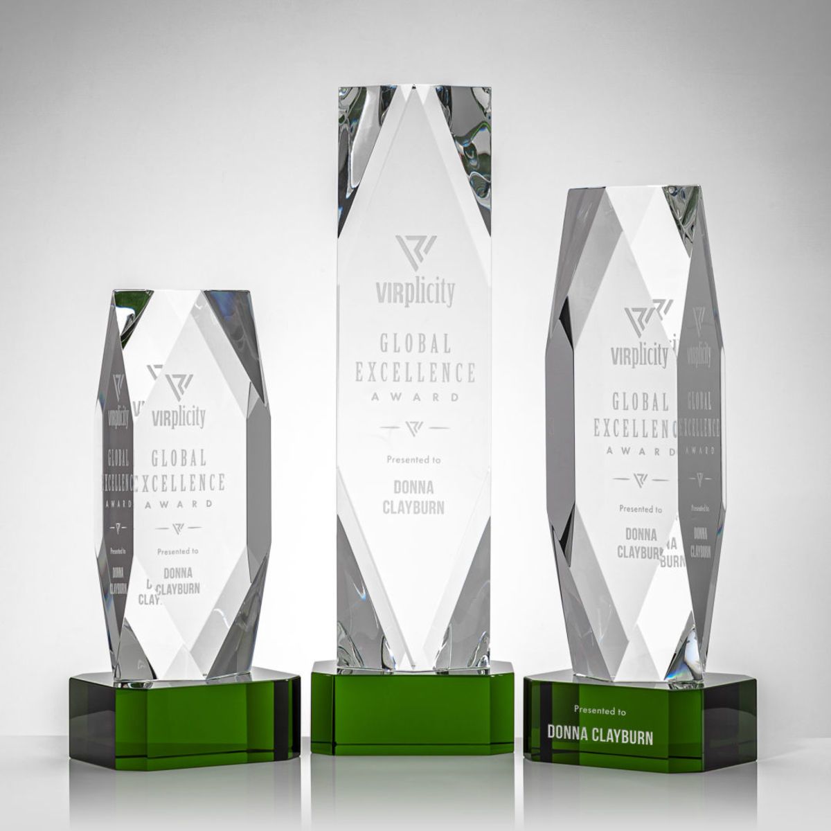 Delta Award on Base -  Green