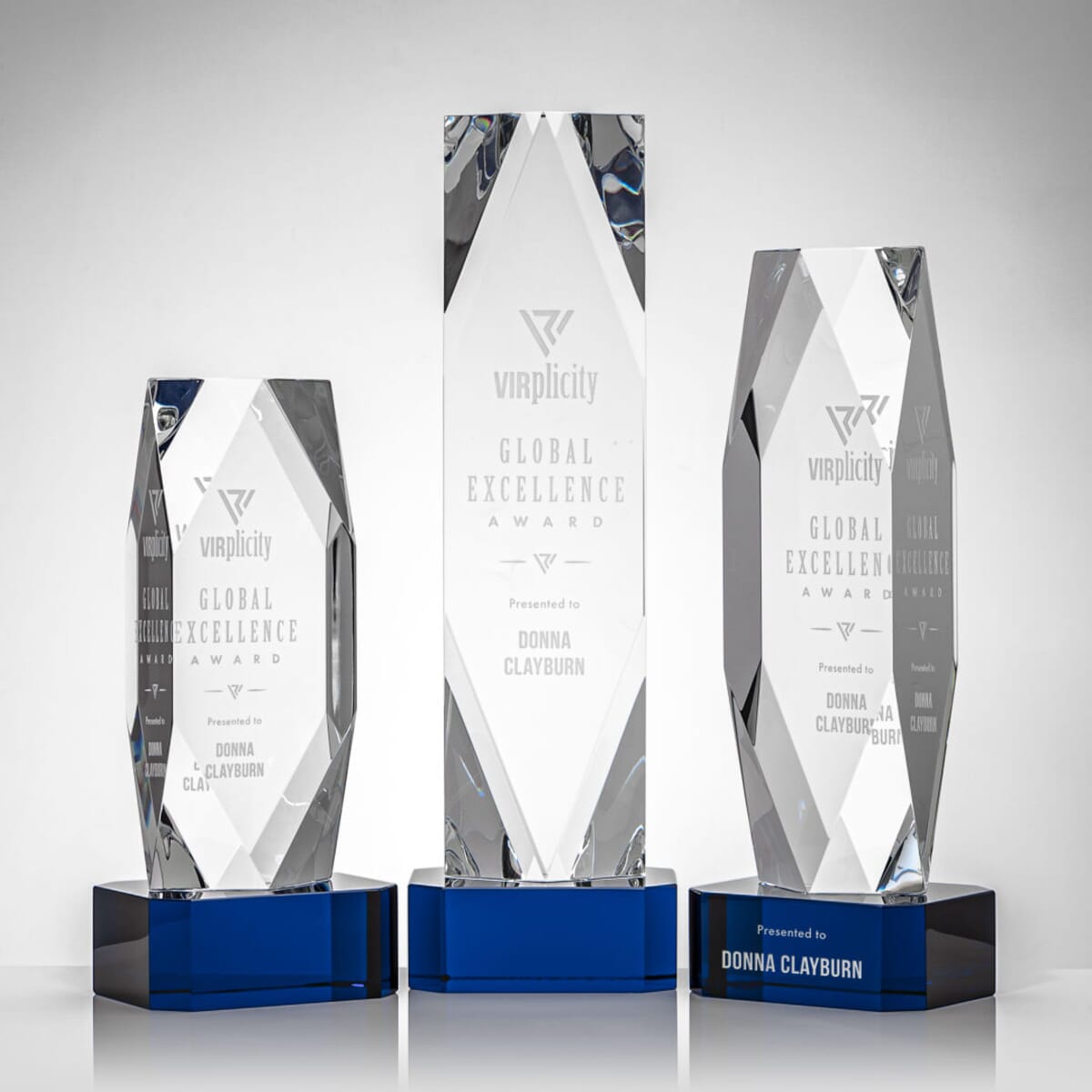 Delta Award on Base - Blue