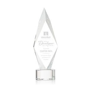 Manilow Award on Paragon Base - Clear