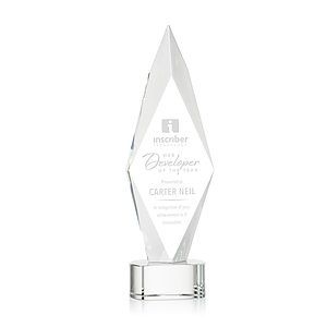 Manilow Award on Paragon Base - Clear
