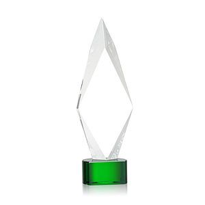 Manilow Award on Paragon Base - Green