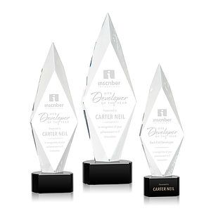 Manilow Award on Paragon Base - Black