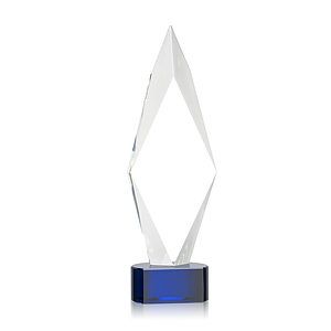 Manilow Award on Paragon Base - Blue