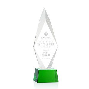 Manilow Award on Robson Base - Green