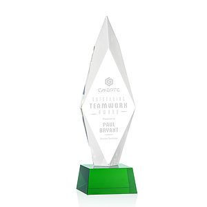Manilow Award on Robson Base - Green