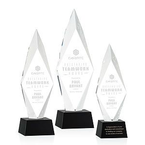 Manilow Award on Robson Base - Black