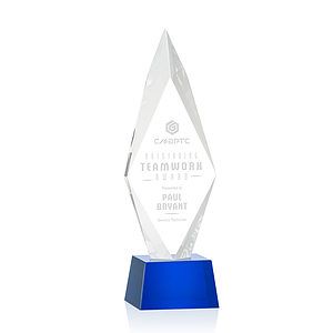 Manilow Award on Robson Base - Blue