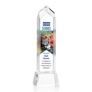 Clarington VividPrint™ Award on Base - Clear