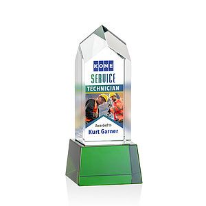 Clarington VividPrint™ Award on Base - Green