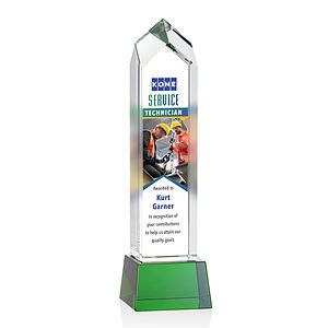 Clarington VividPrint™ Award on Base - Green