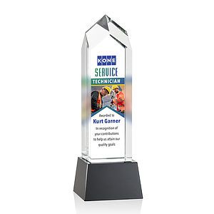 Clarington VividPrint™ Award on Base - Black