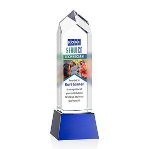 Clarington VividPrint™ Award on Base - Blue