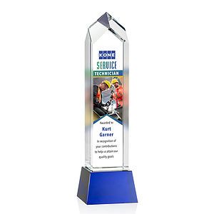 Clarington VividPrint™ Award on Base - Blue