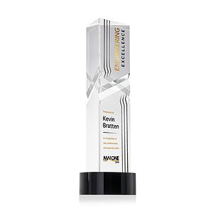Oakham VividPrint™ Award on Stanrich Base - Black