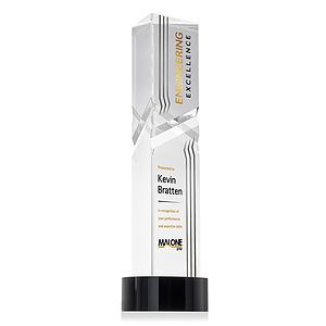 Oakham VividPrint™ Award on Stanrich Base - Black