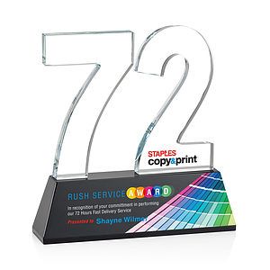 Milestone Optical VividPrint™ Award - Black