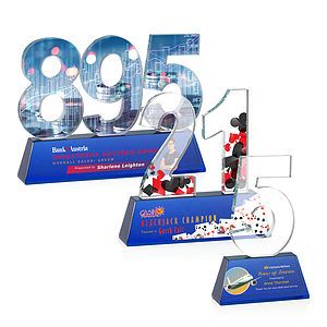 Milestone Optical VividPrint™ Award - Blue
