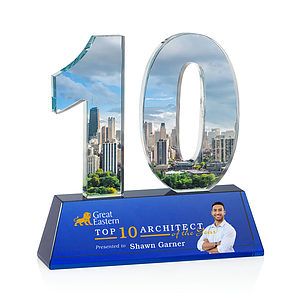 Milestone Optical VividPrint™ Award - Blue