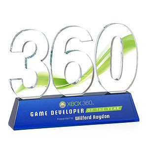 Milestone Optical VividPrint™ Award - Blue