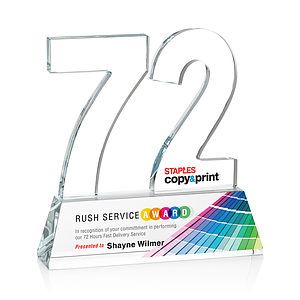 Milestone Optical VividPrint™ Award - Clear