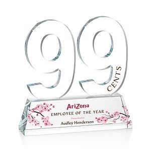Milestone Optical VividPrint™ Award - Clear