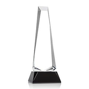 Rustern Obelisk VividPrint™ Award on Base - Black