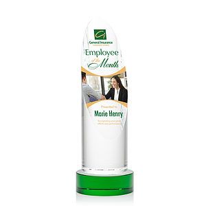 Lauder VividPrint™ Award on Base - Green