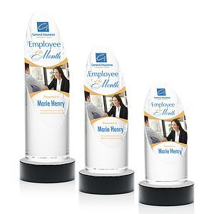 Lauder VividPrint™ Award on Base - Black