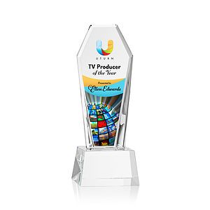Romford VividPrint™ Award on Base - Clear