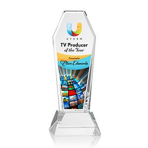 Romford VividPrint™ Award on Base - Clear