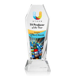 Romford VividPrint™ Award on Base - Clear