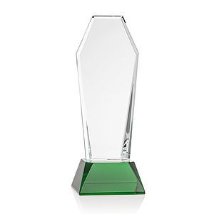 Romford VividPrint™ Award on Base - Green