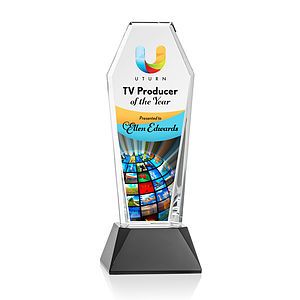 Romford VividPrint™ Award on Base - Black