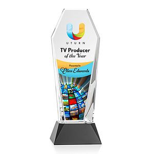 Romford VividPrint™ Award on Base - Black