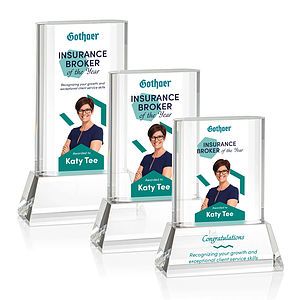 Merit VividPrint™ Award on Base - Clear