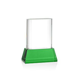 Merit VividPrint™ Award on Base - Green