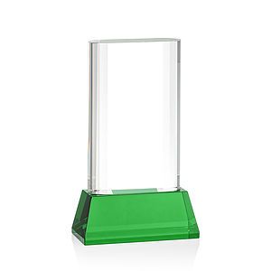 Merit VividPrint™ Award on Base - Green