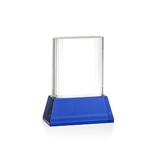 Merit VividPrint™ Award on Base - Blue
