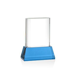 Merit VividPrint™ Award on Base - Sky Blue