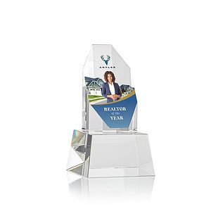 Barrhaven VividPrint™ Award on Base - Clear