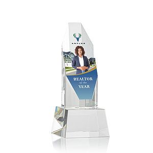 Barrhaven VividPrint™ Award on Base - Clear