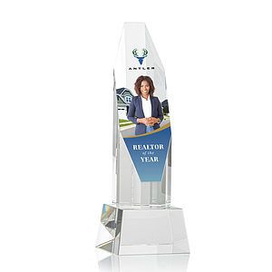 Barrhaven VividPrint™ Award on Base - Clear