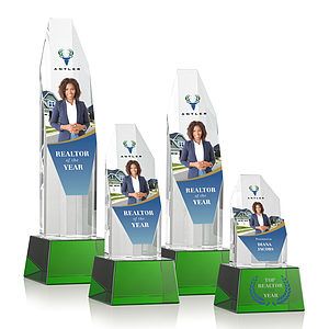 Barrhaven VividPrint™ Award on Base - Green