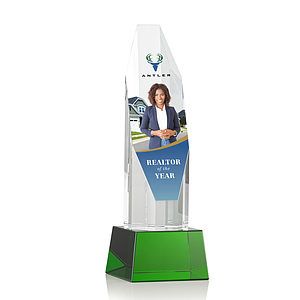 Barrhaven VividPrint™ Award on Base - Green