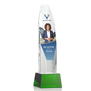 Barrhaven VividPrint™ Award on Base - Green