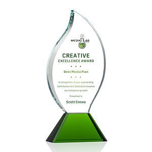 Norina Flame VividPrint™ Award - Green